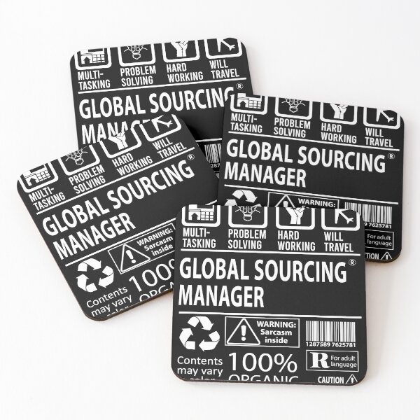 Item preview, Global Sourcing Manager T Shirt - MultiTasking Certified Job Gift Item Tee designed and sold by oslandefren.