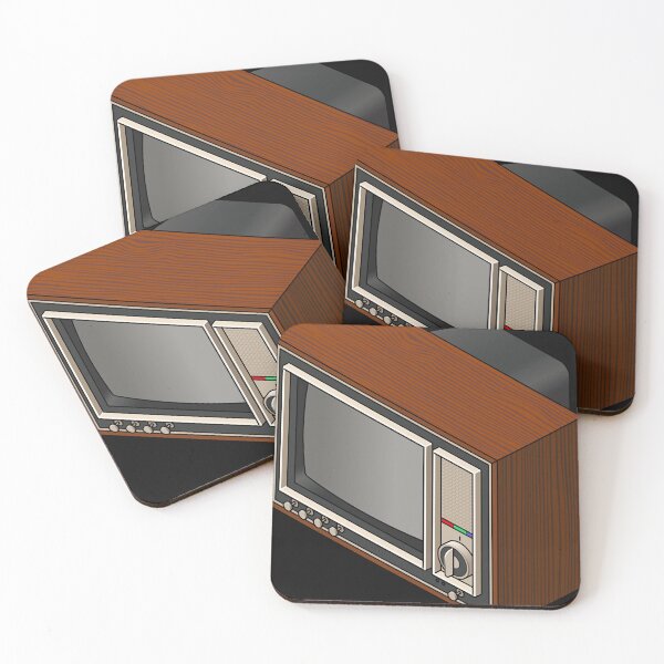 Item preview, Retro Woodgrain TV Essential T-Shirt designed and sold by MarthaMitch.