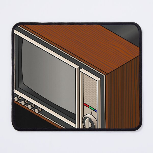 Item preview, Retro Woodgrain TV Essential T-Shirt designed and sold by MarthaMitch.