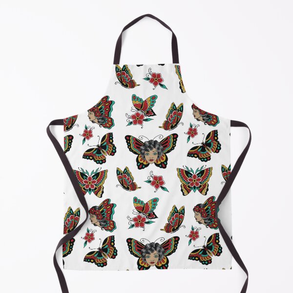 Item preview, American Traditional Butterfly Tattoo Flash Pattern designed and sold by SevenRelics.