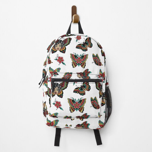 Item preview, American Traditional Butterfly Tattoo Flash Pattern designed and sold by SevenRelics.