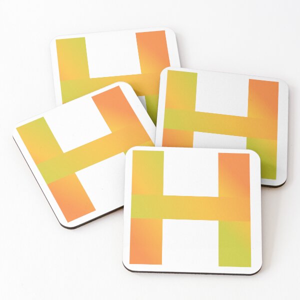 Item preview, Letter H - Alphabets + Numbers Sticker, Capital H designed and sold by LynksArts.