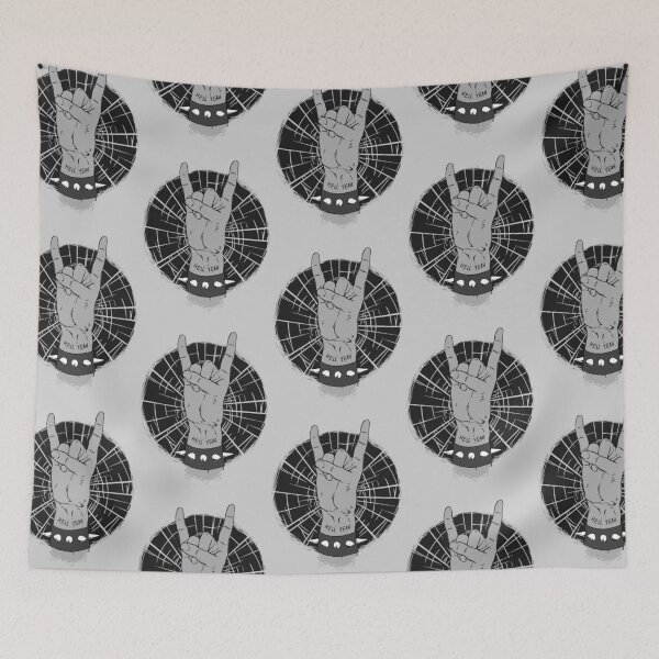 Item preview, Hell Yeah! - Grey Hand Sign designed and sold by Cammie555.