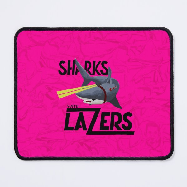 The Sharks With Lazers Mouse Pad