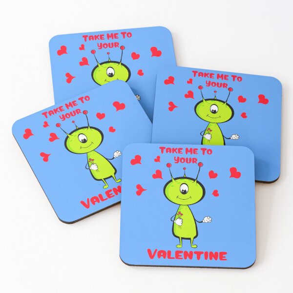 Item preview, Alien Valentine designed and sold by ArtByNabes.