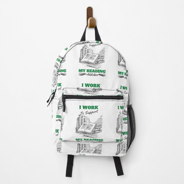 Item preview, I work to support my Reading addiction designed and sold by Innovational.
