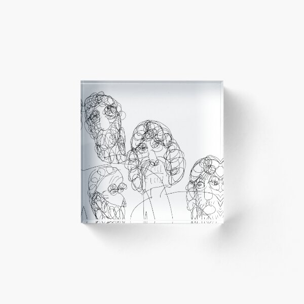 Family Acrylic Block