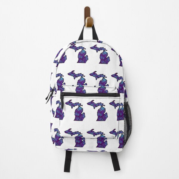 Item preview, Michigan Color Block: Folded Purple Plaid designed and sold by doodle-mittens.