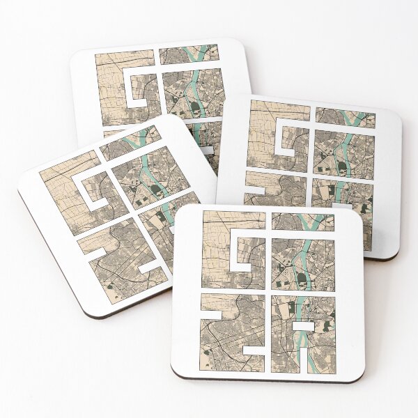 Item preview, Giza City Map of Egypt - Vintage designed and sold by JeremyJacob1.