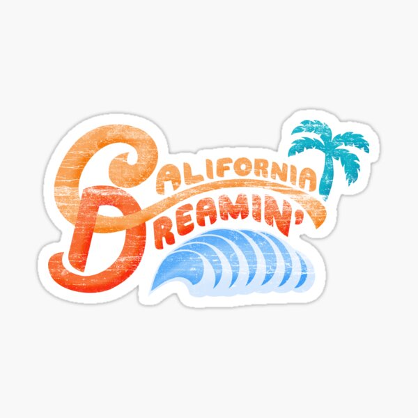 California Dreaming Sticker 