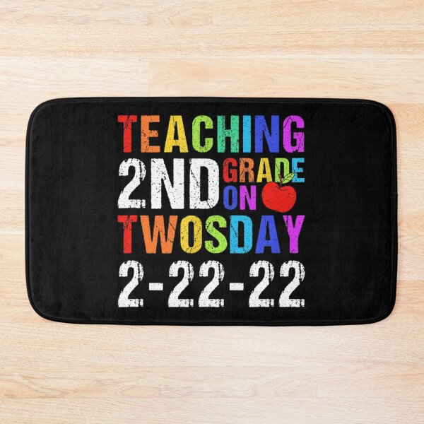 Item preview, Teaching 2nd Grade on Twosday 2-22-2022 Funny Math Teacher  designed and sold by Kezichy.