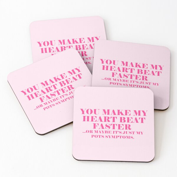 Item preview, POTS "You Make My Heart Beat Faster" (Pink) designed and sold by nklange240.
