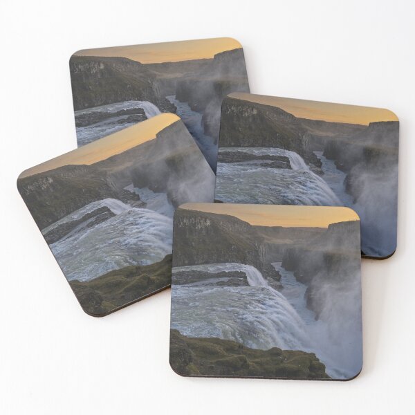 Item preview, Sunset at Gullfoss Iceland designed and sold by Catherine Reading.