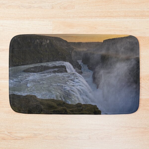 Item preview, Sunset at Gullfoss Iceland designed and sold by Catherine Reading.
