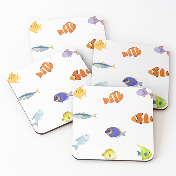 Item preview, Peces del océano de colores mezclados designed and sold by silviaol.