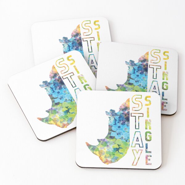 Item preview, Rhinoceros Stay Single designed and sold by calalassy.
