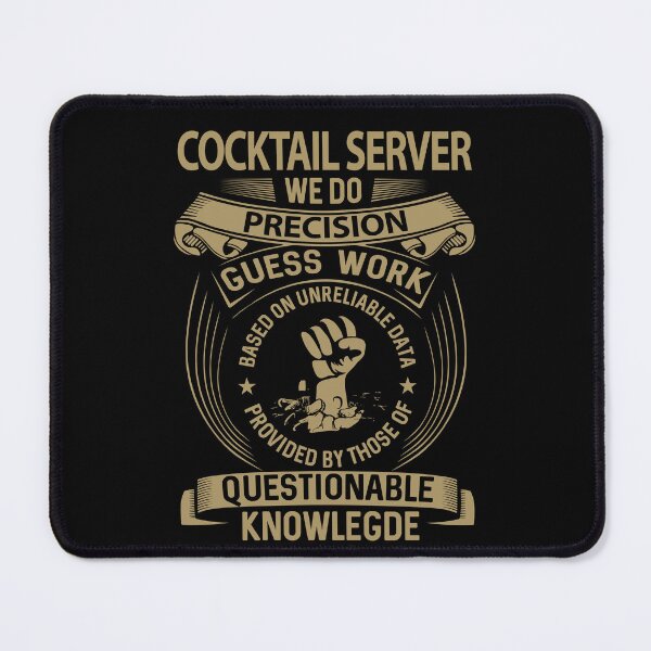 Item preview, Cocktail Server T Shirt - We Do Precision Job Gift Item Tee designed and sold by paneczkopat.