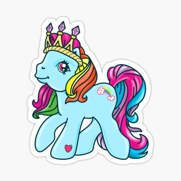 Item preview, My little pony pink g3 vintage retro 80s 90s nostalgia sticker  designed and sold by heforkel5.