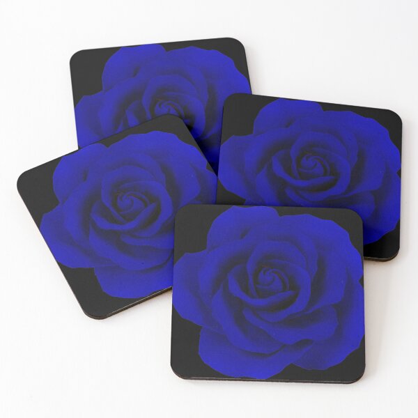 Aperçu de l'œuvre  Rose bleu foncé créée et vendue par danaran117.