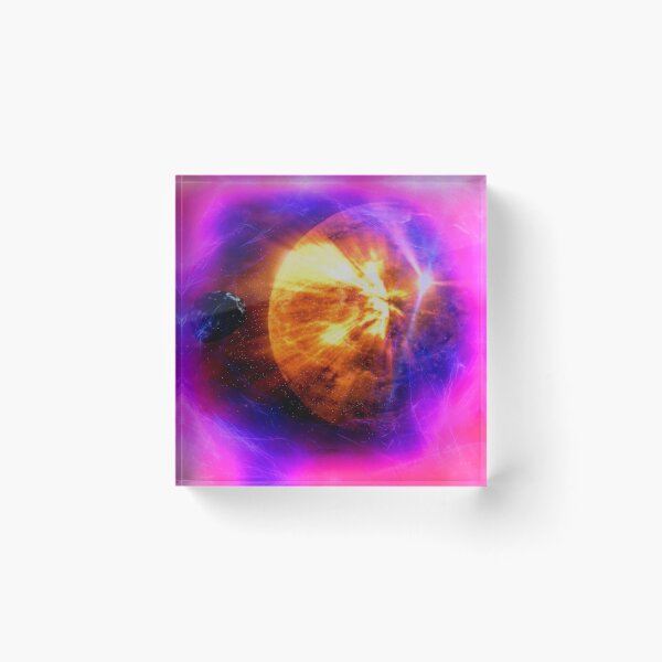 Item preview, Exploding star in wormhole designed and sold by Nicole Kiefer.