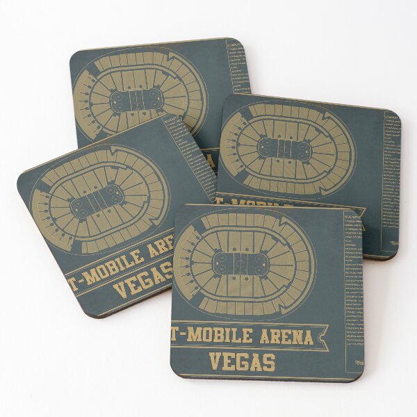 Item preview, Vegas Golden Knights T-Mobile Arena Team Color Seating designed and sold by Shagreal.
