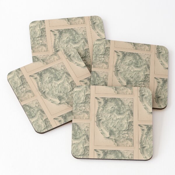Item preview, Western United States Relief Map 3D digitally-rendered designed and sold by ThinkAboutMaps.