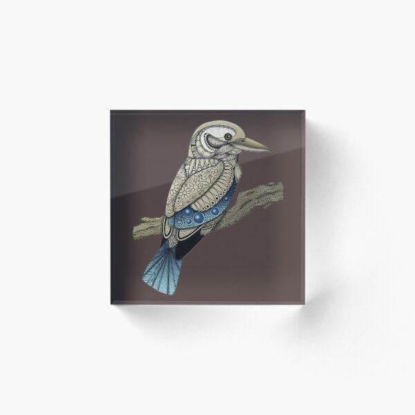 Kookaburra Acrylic Block
