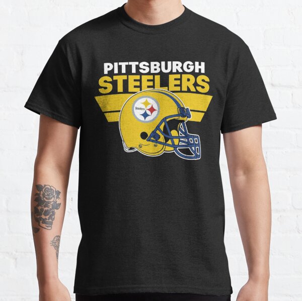 NFL Team Apparel Pittsburgh Steelers Juniors Womens V-neck T-shirt Medium  Paint