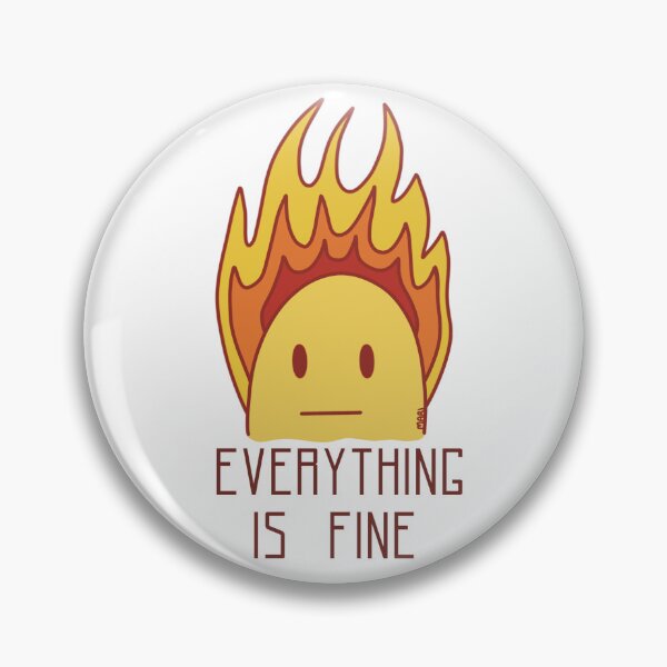 Item preview, Everything is Fine designed and sold by HanaMariDesigns.