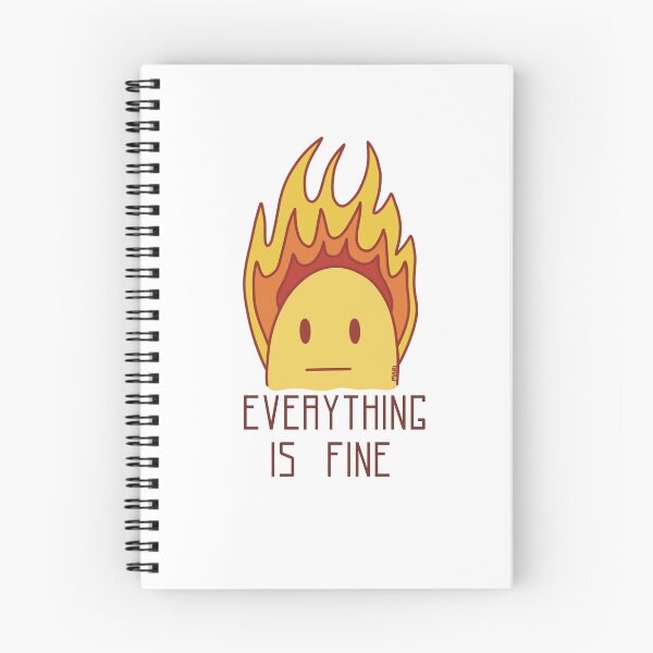 Item preview, Everything is Fine designed and sold by HanaMariDesigns.