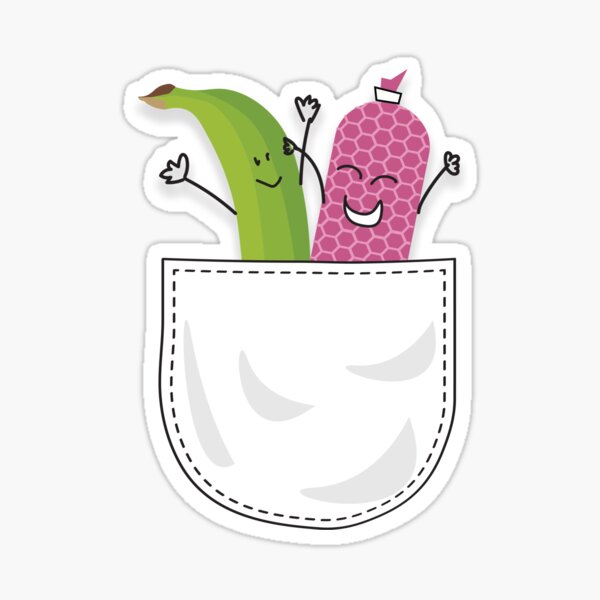 Item preview, Platano con Salami Pocket! designed and sold by Rossy Garcia.
