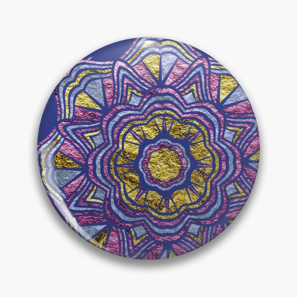 Item preview, Metal Ethnic Oriental Mandala Jewel designed and sold by Anna Lemos.