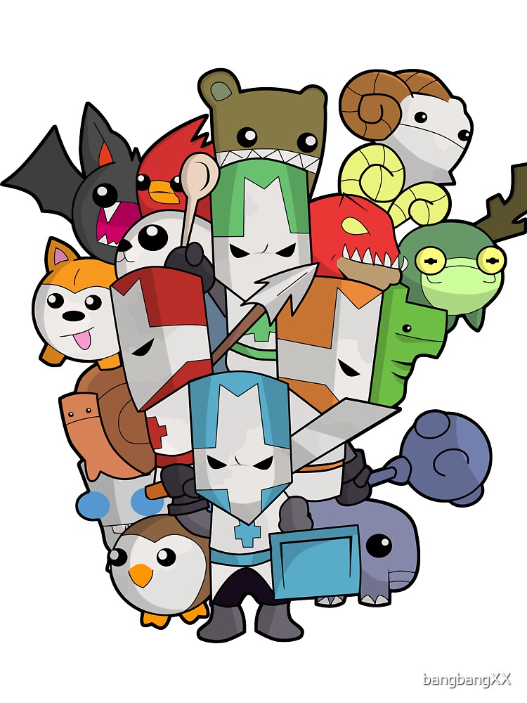 Castle Crashers Remastered-All Characters UPDATED 