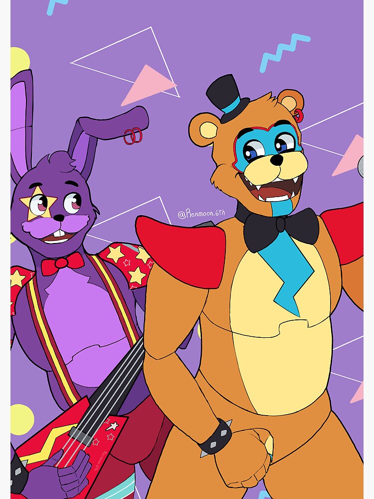 GlamRockin' FNaF SB Poster for Sale by Dimonds456