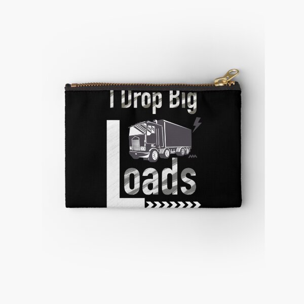 Item preview, I Drop Big Loads - Trailer Truck Driver Gift Men T-Shirt designed and sold by SuccessSK.