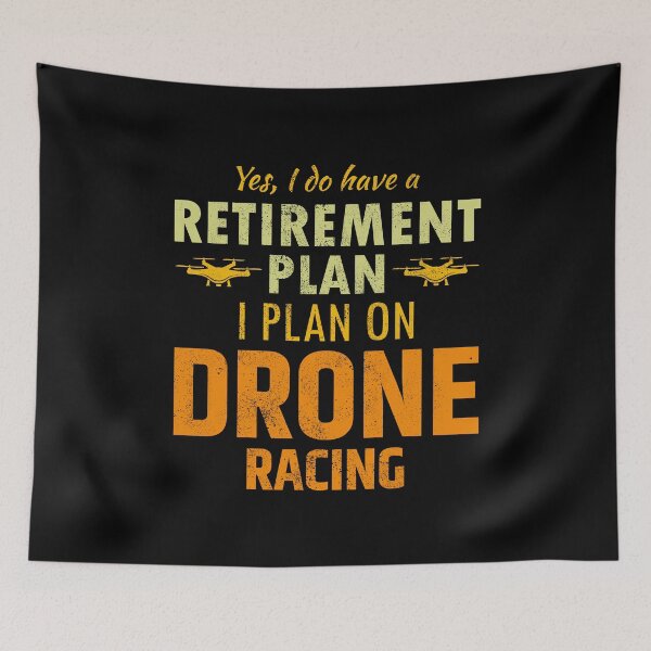 Item preview, Fpv Drone Racing Quadcopters RC Pilot Retirement designed and sold by TastefulTees.