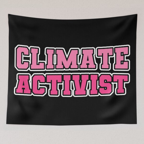 Item preview, Climate Activist Preppy Pink Environmental Advocacy Sustainability Activism designed and sold by cashewdays.