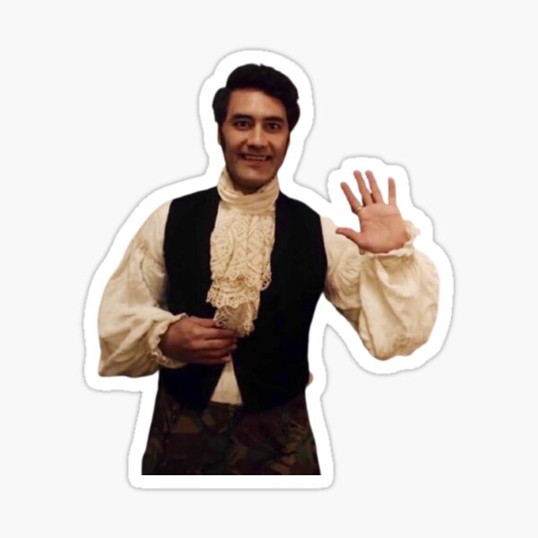 viago waving Sticker