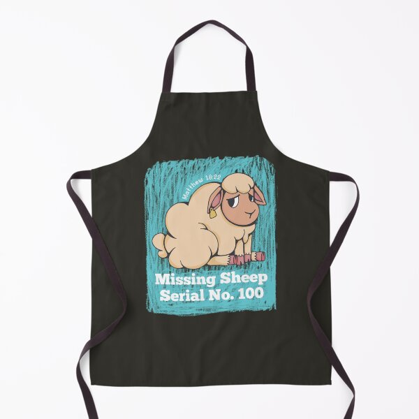 Item preview, Missing Sheep Serial Number 100 - Bible Matthew 18 Verse 22 Parable of The Lost Sheep designed and sold by MJDezigns.