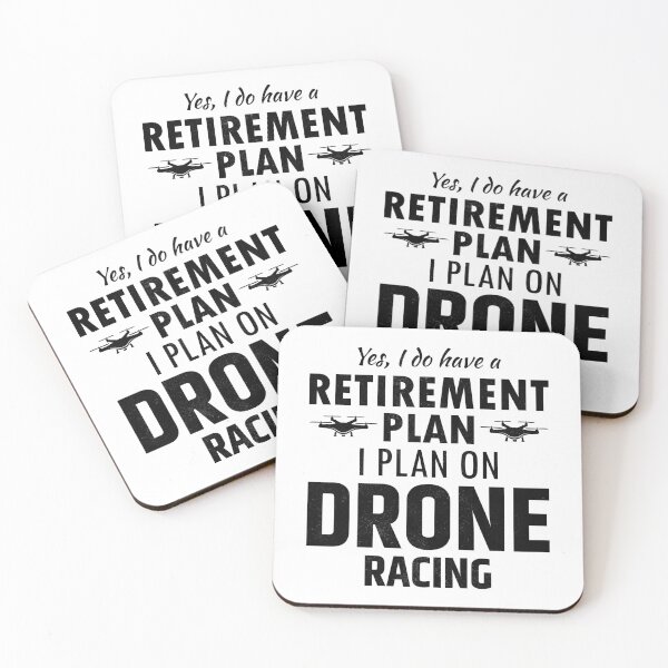 Item preview, Fpv Drone Racing Quadcopters RC Pilot Retirement designed and sold by TastefulTees.