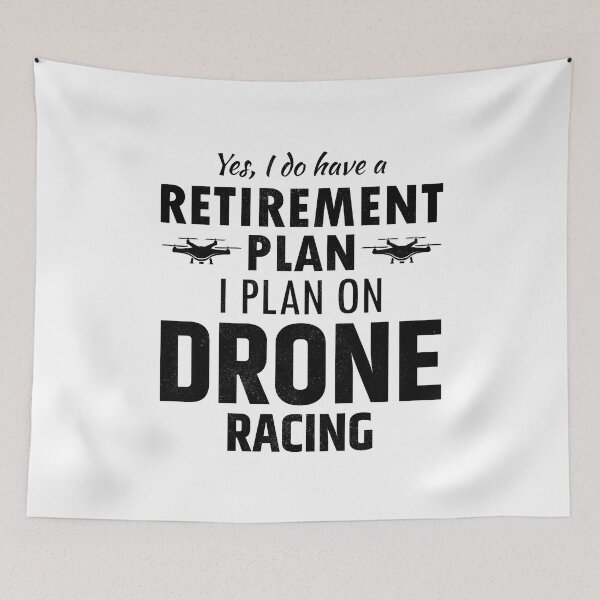 Item preview, Fpv Drone Racing Quadcopters RC Pilot Retirement designed and sold by TastefulTees.