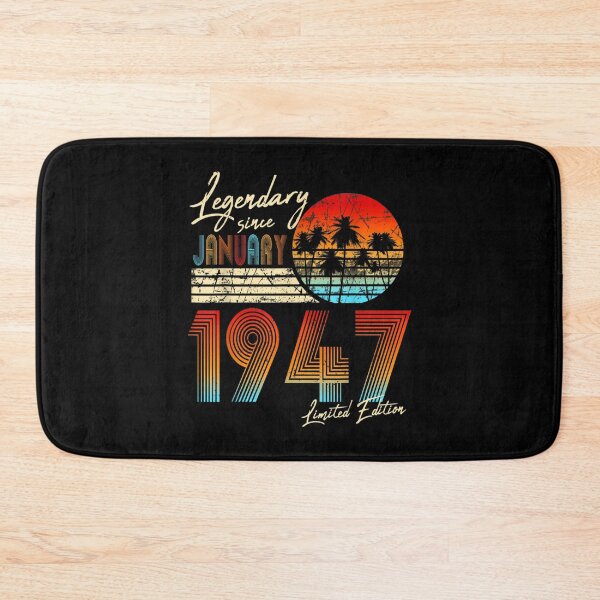 Item preview, Legendary Since Bday January 1947 Vintage 75th Birthday  designed and sold by mchargue12.