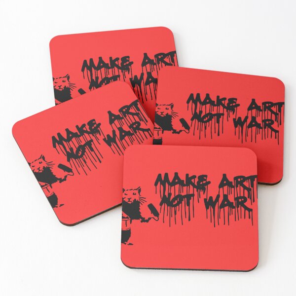 Item preview, MAKE ART NOT WAR designed and sold by gagarotak.