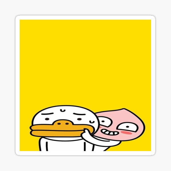 Apeach And Tube Our Kakao Friends Sticker For Sale By Going Kokoshop Redbubble 8806