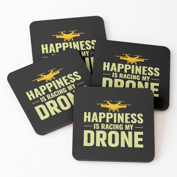 Aperçu de l'œuvre Drone Flying Quadcopters Pilote RC Air Racing créée et vendue par TastefulTees.