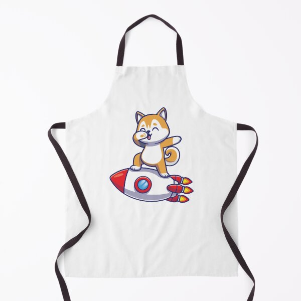 Item preview, Cute husky dog dabbing on rocket - Dog & Rocket  designed and sold by ZafranOnline.