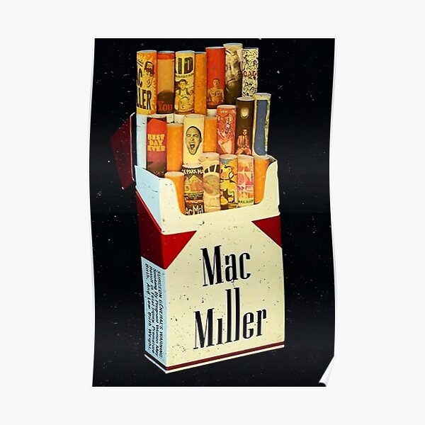 Mac Pack Of Cigarettes Poster