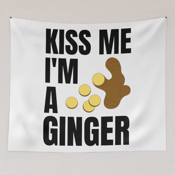 Item preview, Kiss Me I'm A Ginger Funny St Patrick's Day Quotes  designed and sold by chetan786.