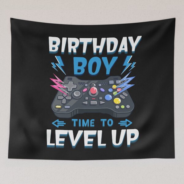 Item preview, Cumpleaños niño tiempo para subir de nivel camisa designed and sold by PuPPuB.