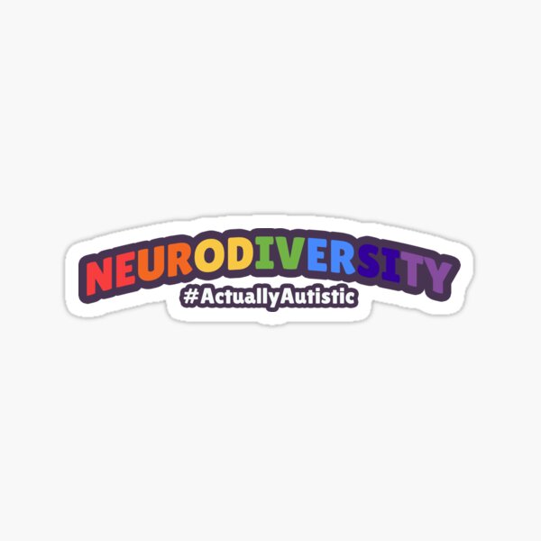 Item preview, Neurodiversity - #ActuallyAutistic designed and sold by autisticfaerie.